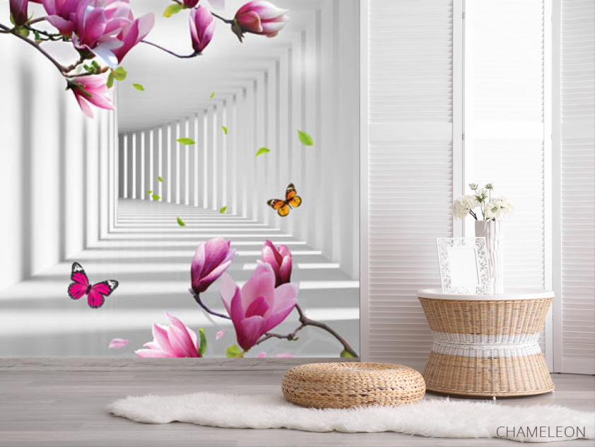 Фотошпалери Вертикальний тунель - 2