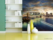 Фотошпалери Ніч, міст, New York - 3