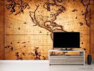 Фотообои Американская карта - 2