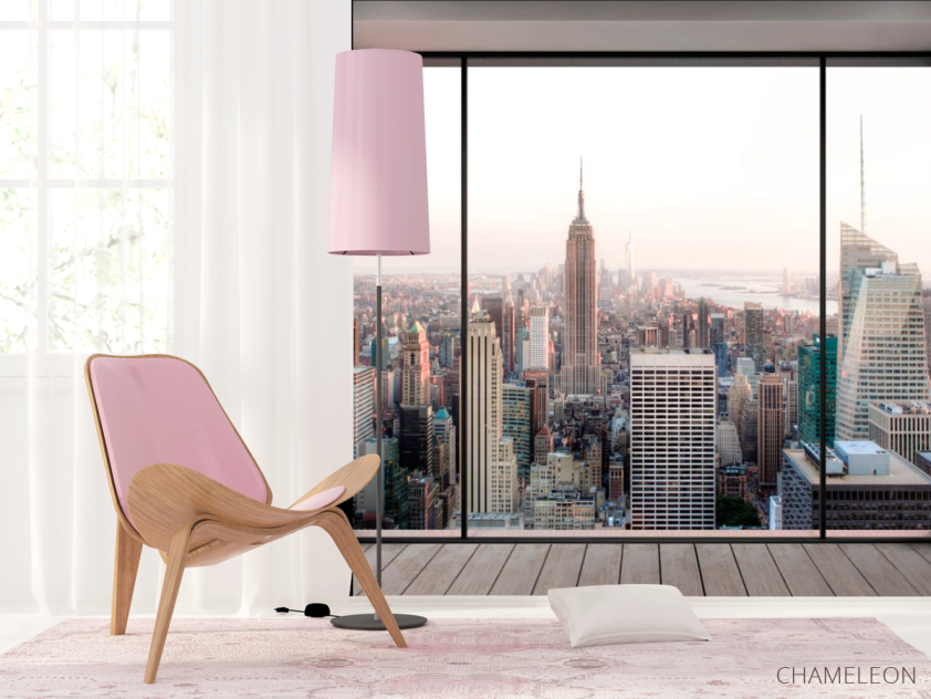 Фотошпалери Вид з вікна в мегаполіс - 4