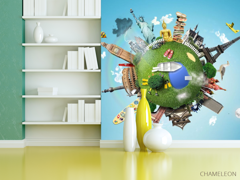 Фотошпалери Для кабінету географії - 3