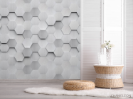 Фотошпалери багаторівневі стільники - 2