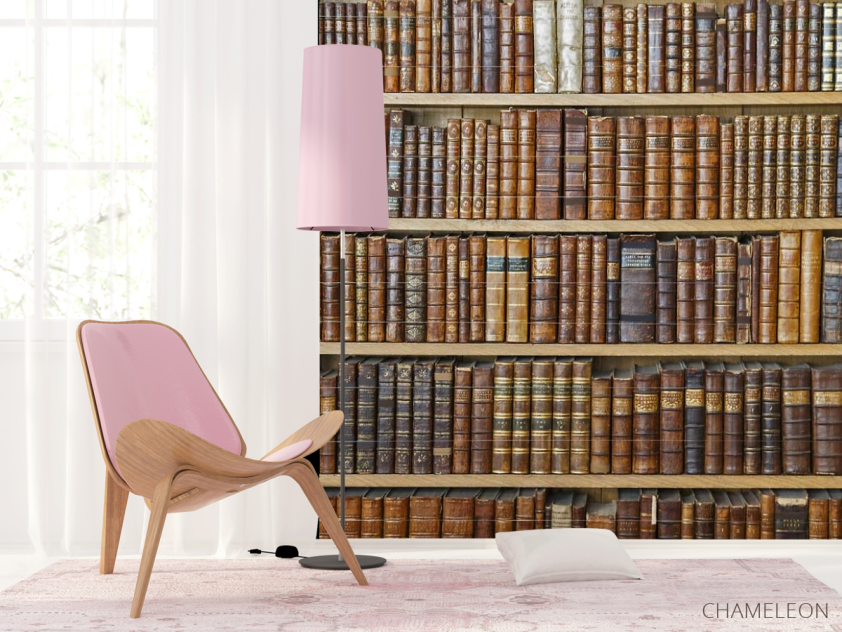 Фотошпалери шафа зі старими книгами - 4