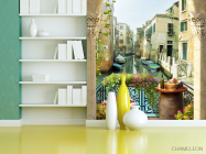 Фотошпалери Фреска канал у Венеції - 3