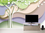 Фотообои 3d дерево - 2
