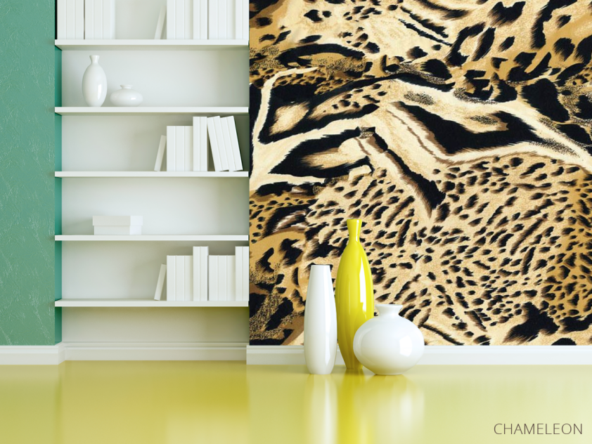 Фотошпалери Тигровий абстрактний принт - 3