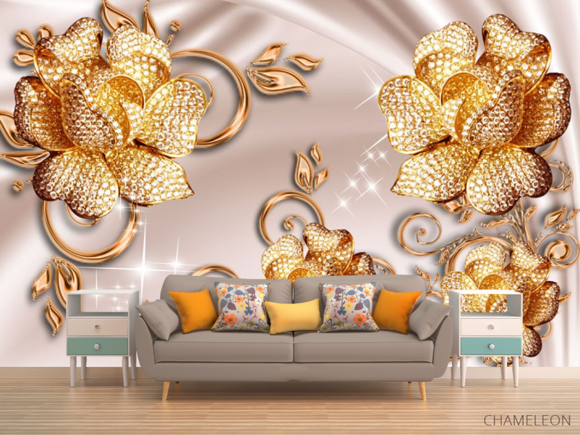 Фотообои Королевские брошки - 1