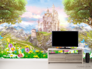 Фотообои Замок на поляне - 2