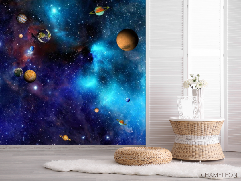 Фотошпалери зоряне небо і планети - 2