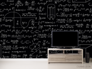 Фотообои Формулы на чёрном фоне - 2