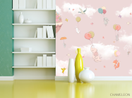 Фотообои Звери на воздушных шарах - 3