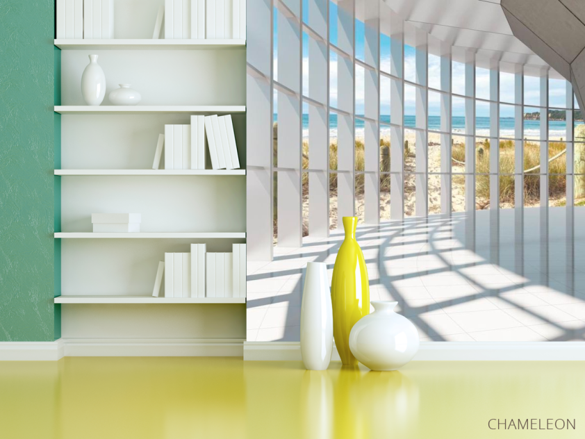 Фотошпалери Вікно стереоскопічне - 3