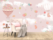 Фотообои Звери на воздушных шарах - 4