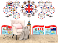 Фотообои для кабинета английской - 4