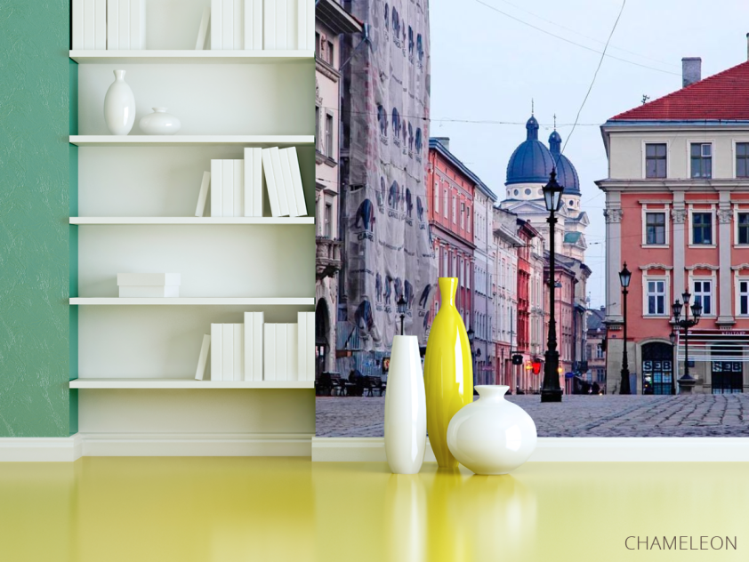 Фотошпалери Львів, площа - 3