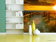 Фотошпалери Схід, пляж, міст - 3