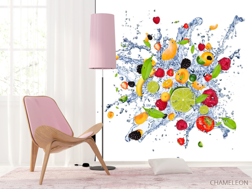 Фотообои фрукты и вода - 4