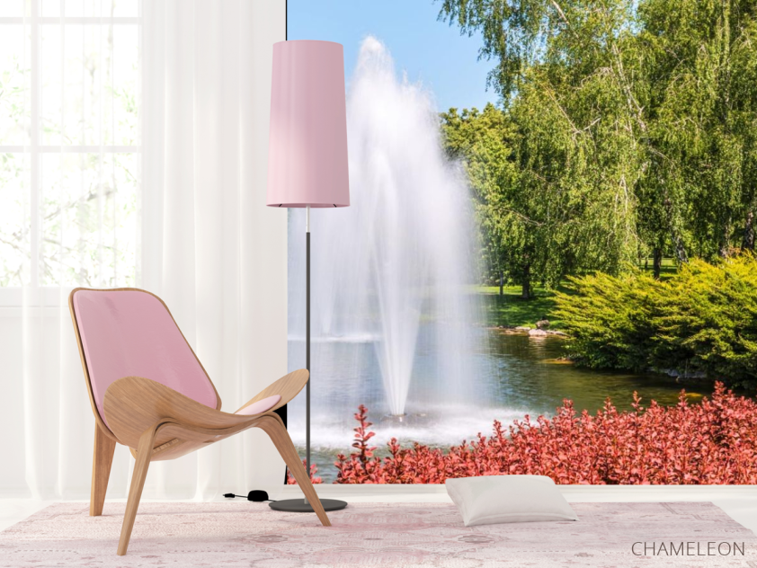 Фотошпалери фонтан в парку - 4