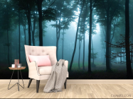 Фотообои Тёмный лес - 4