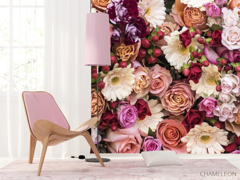 Фотошпалери квіти і ягоди - 4