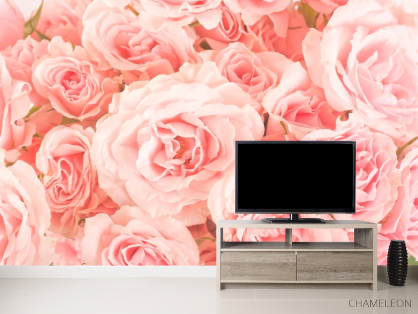 Фотообои Розы нежно-розовые - 2