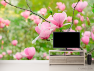 Фотообои Розовый имбирь - 2