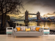 Фотообои вечерний Лондонский мост - 1