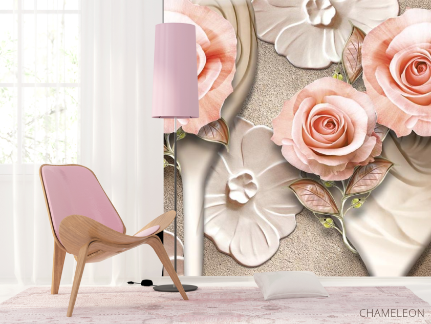 Фотошпалери Троянди стереоскопічні - 4