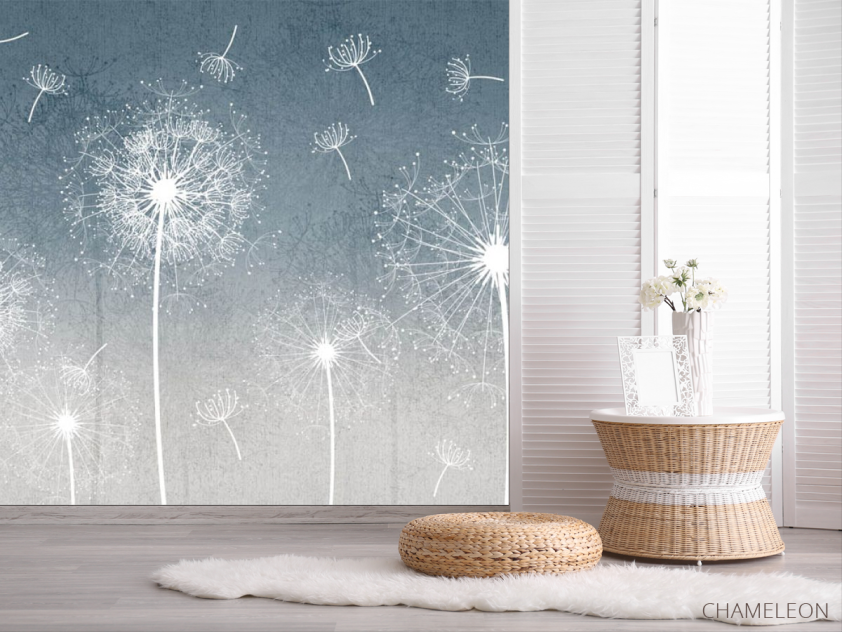 Фотошпалери повітряні кульбаби - 2