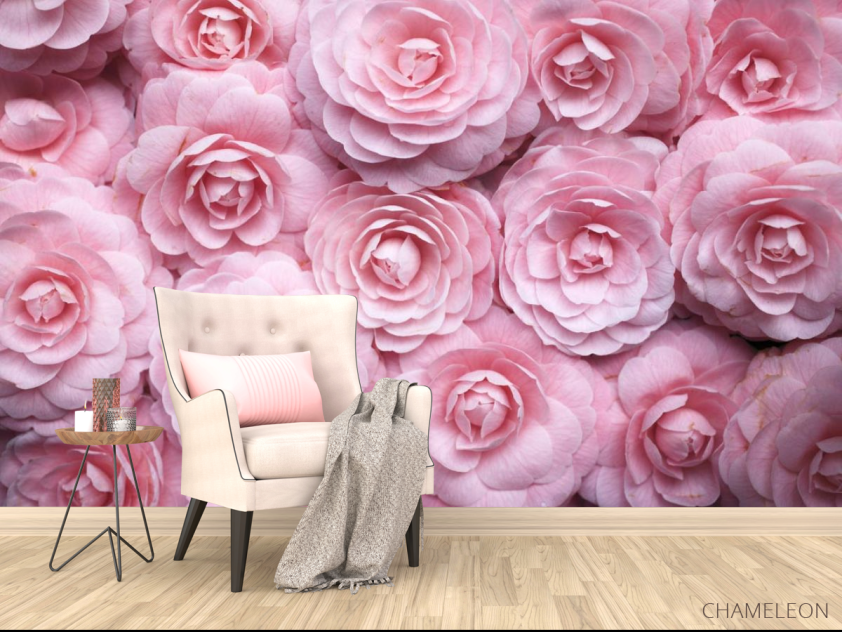 Фотообои широкие розы - 4