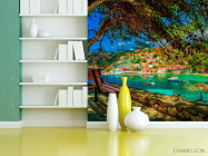 Фотошпалери Захід сонця в горах - 3