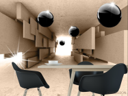 Фотошпалери 3д, кулі - 1