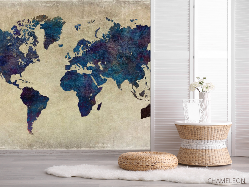 Фотошпалери Карта вінтажна - 2