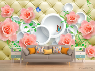 Фотообои Розочки 3Д - 1