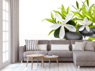 Фотообои Белые цветы - 3