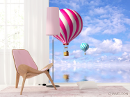 Фотошпалери Повітряні кулі в небі - 4