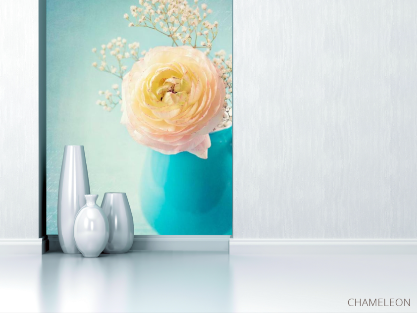 Фотообои Пион белый в вазе - 1