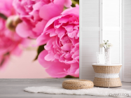 Фотошпалери рожевий піон - 2