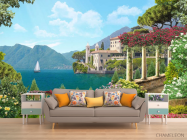 Фотообои Вид на комо - 1