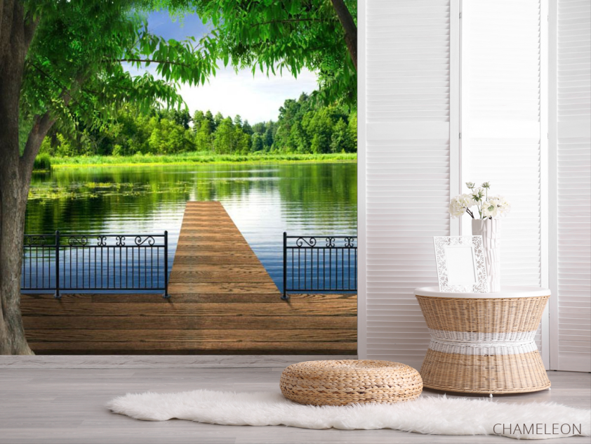 Фотошпалери Вид на річку - 2