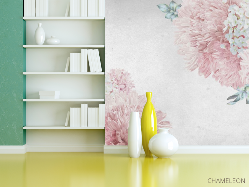 Фотошпалери Рожеві квіти - 3