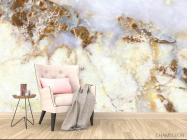 Фотообои Мрамор с золотом - 4