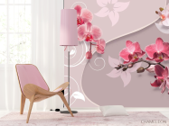 Фотошпалери Орхідеї 3д - 4