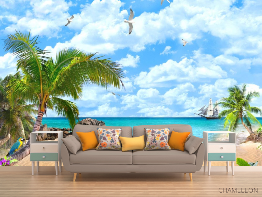 Фотообои Красивый берег моря - 1