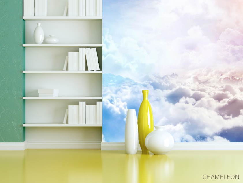 Фотошпалери рожеві хмари - 3