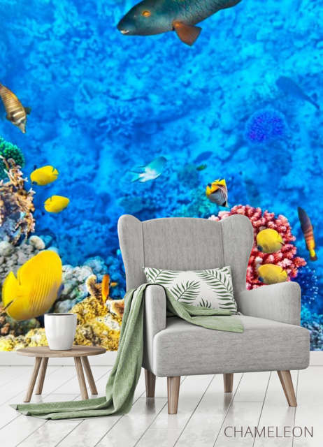 Фотообои Рыба возле рифа - 3