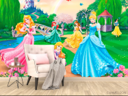 Фотообои Три принцессы - 4