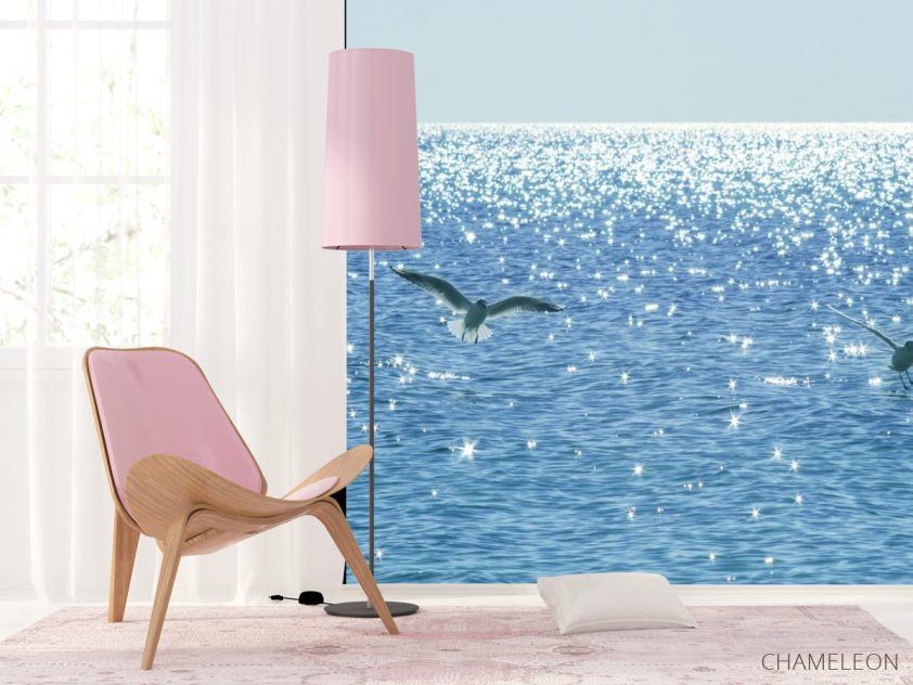 Фотошпалери Чайки над морем - 4