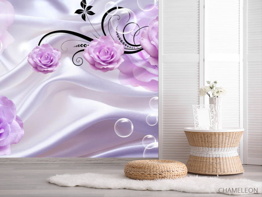 Фотошпалери 3Д троянди - 2