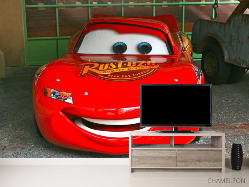 Фотообои Машинка улыбается - 2